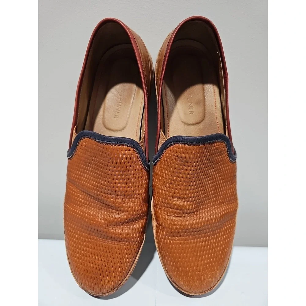 Donald‎ J Pliner Driving Moccasin Loafers Saddle Leather Jefrey Driver Men 11